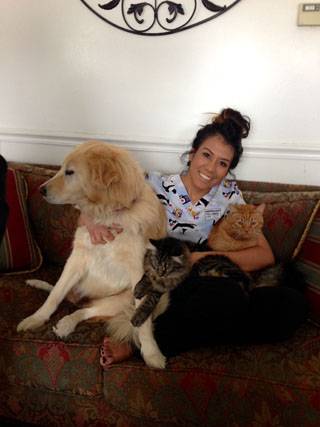 Vet Assistant Stephanie Guanuna