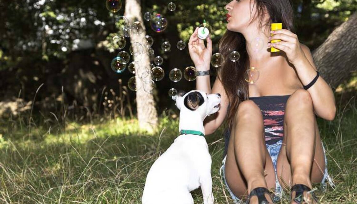 Soap Bubble Girl